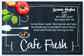 Cafe Fresh Catering  Tableware Hire Profile 1