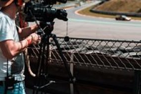 Camera duties in Belgium for Lotus Cup Europe