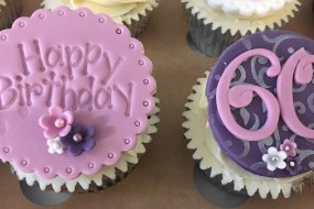 Pink Aubergine Cupcakes Afternoon Tea Catering Profile 1
