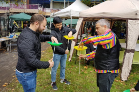 One Manchester - Hulme. Juggling drop in & walk around event.