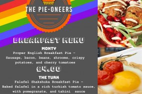 Breakfast menu