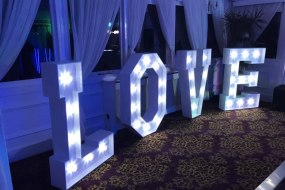 Treasured Events Light Up Letter Hire Profile 1