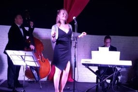Pink Champagne duo, trio or quartet Swing Band Hire Profile 1