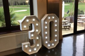 Carley’s Occasssions Light Up Letter Hire Profile 1