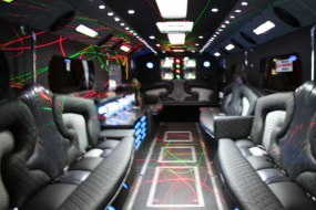 Party bus seating