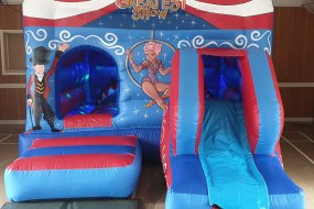 The Greatest Showman Castle with slide