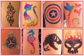 Arty Party Faces Temporary Tattooists Profile 1
