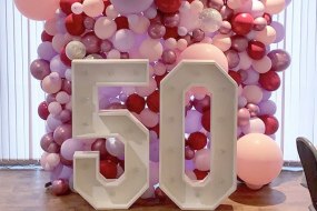 4’ light up numbers