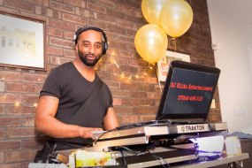 DJing at a 50th Birthday Party