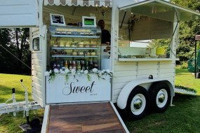The Sweet Petite - Patisserie fridge and counter