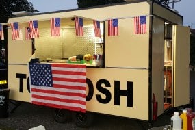 One of our burger vans at a recent birthday party