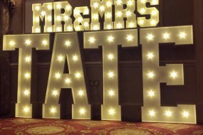 Blooming Fabulous Flowers Event Decor Light Up Letter Hire Profile 1