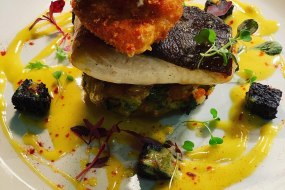 Halibut & Crispy egg