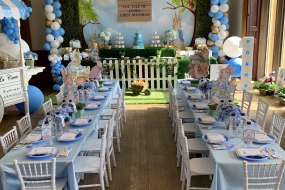 Peter Rabbit Set Up for 1st Birthday Party