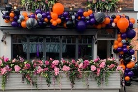 Halloween set up for Parea in Alderley Edge