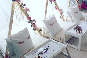 White Lace Teepees