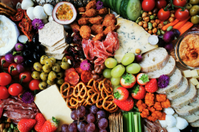 Honey and Blue Grazing Table Catering Profile 1