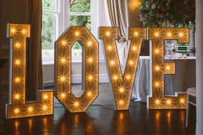 Crackin Candy Events Light Up Letter Hire Profile 1