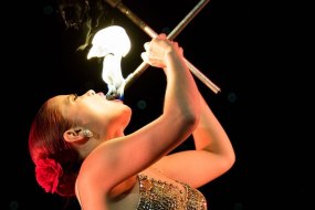 The Rat Pack Burlesque Show Fire Eaters Profile 1