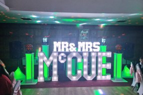 Light Up Your Party Light Up Letter Hire Profile 1