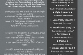 Bhunnys BBQ Street Food Catering Profile 1