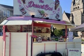 Our beautiful Desserts catering trailer.