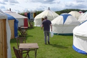 Yurts and Bell Tent Glamping Villages for weddings, parties and private events