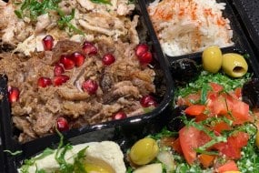 Mixed Shawarma Mezzo Box