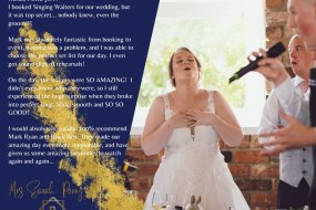 Black Box Events North Wales Hire Singing Waiters Profile 1