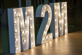 KF Sound & Lighting Light Up Letter Hire Profile 1