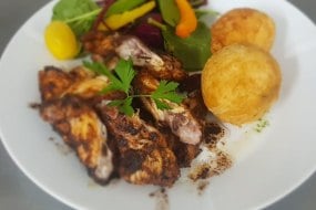 Chicken and potatoes