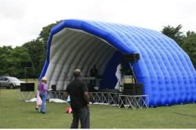 9m x 6m Inflatable Stage Hire