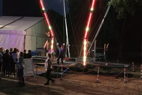 Bungee trampolines sortable from 1 meter high up to 70 kg