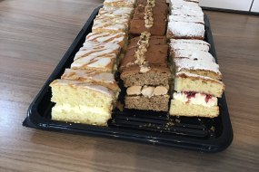 Sample of cake selection