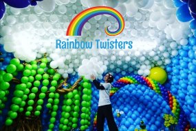Rainbow Twisters Balloon Decoration Hire Profile 1