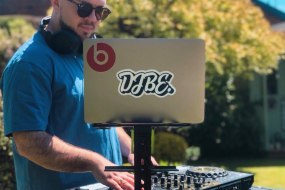DJ BE at a private party.