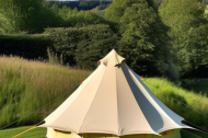 Beautiful Canvas Bell Tents