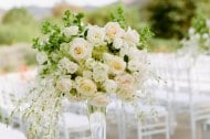 wedding venue ceremony floral center piece