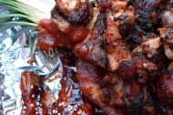 Jerk Chicken with our homemade Pineapple Chilli Sauce