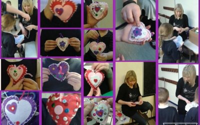 Valentines hearts workshop
