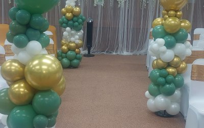 Balloon pillars