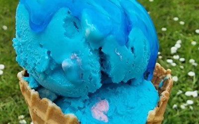 Bubblegum ice cream 