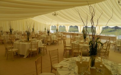 Marquee Dining Area