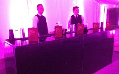 Cocktails bartenders Ready for action