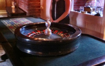 Full size roulette table and wheel for any occasion