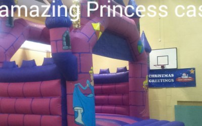 princess castle bouncy castle