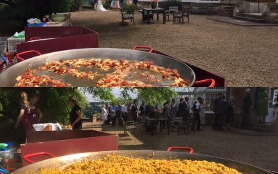 giant paella catering wedding loughborough