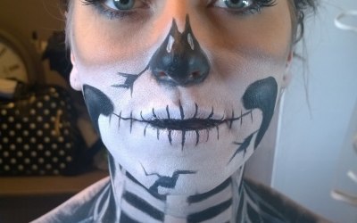 Halloween Adult Face Paint & Makeup Design
