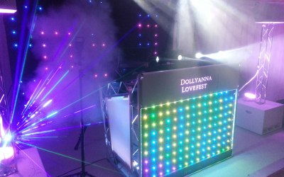 Personalised Nightclub feel for DJ booth