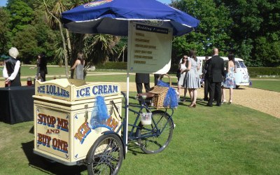 hire ice cream bicycle
